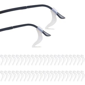 Glasses Anti Slip Silicone Ear Clip Grip Temple Tip Spectacle Holder 30 Pairs